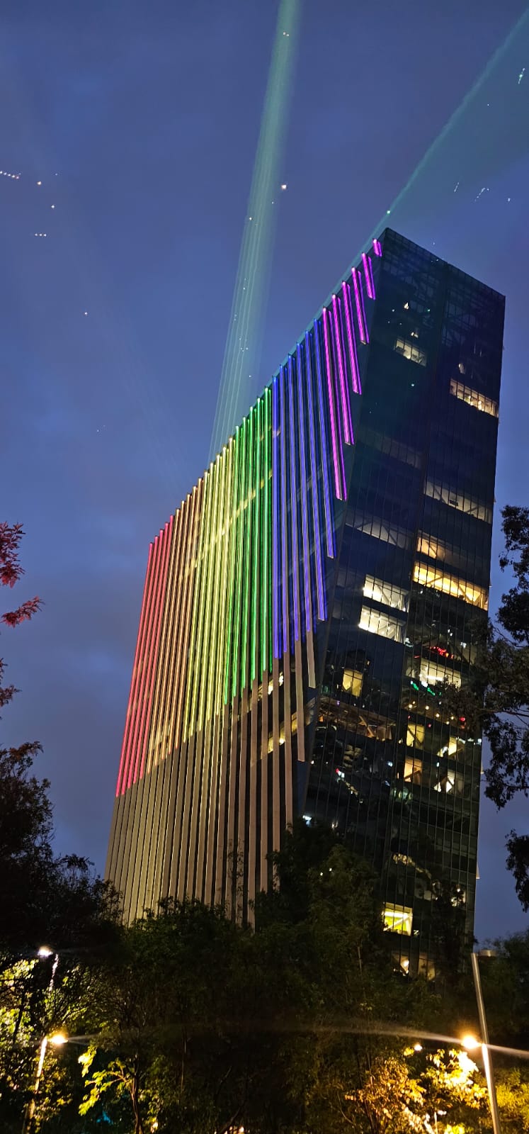 Torre Virreyes Iñuminada Pride 2